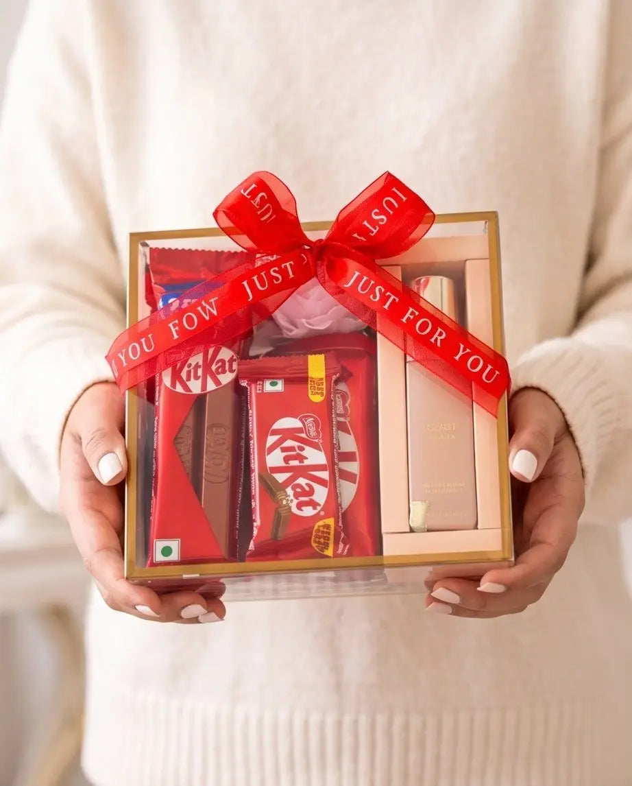 Just For You Perfume & Chocolate Hamper