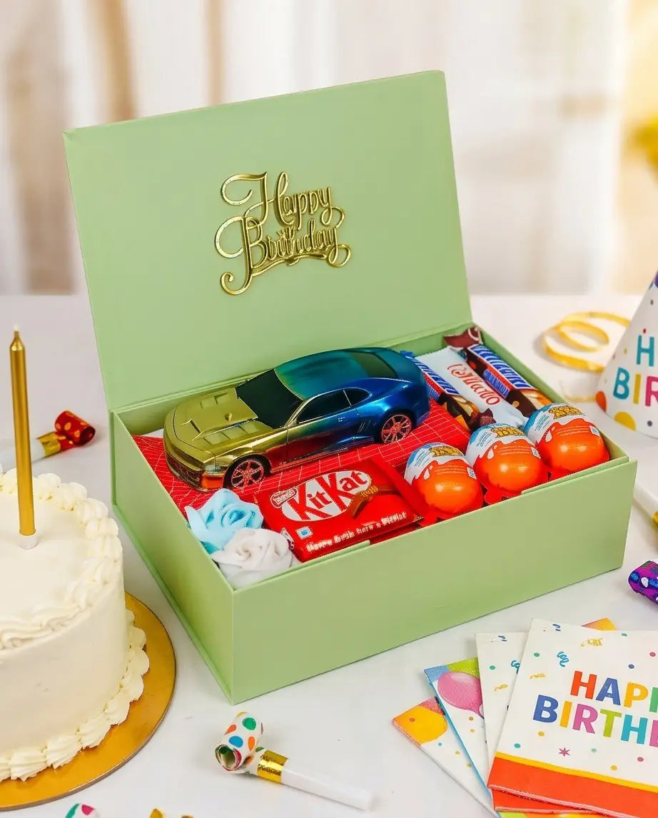 Luxury Car Theme Kids Birthday Hamper