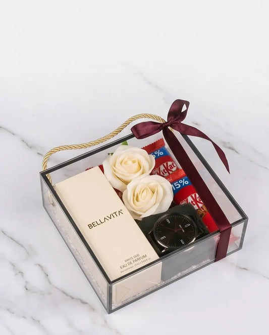 Luxury Watch & Perfume Hamper For Him